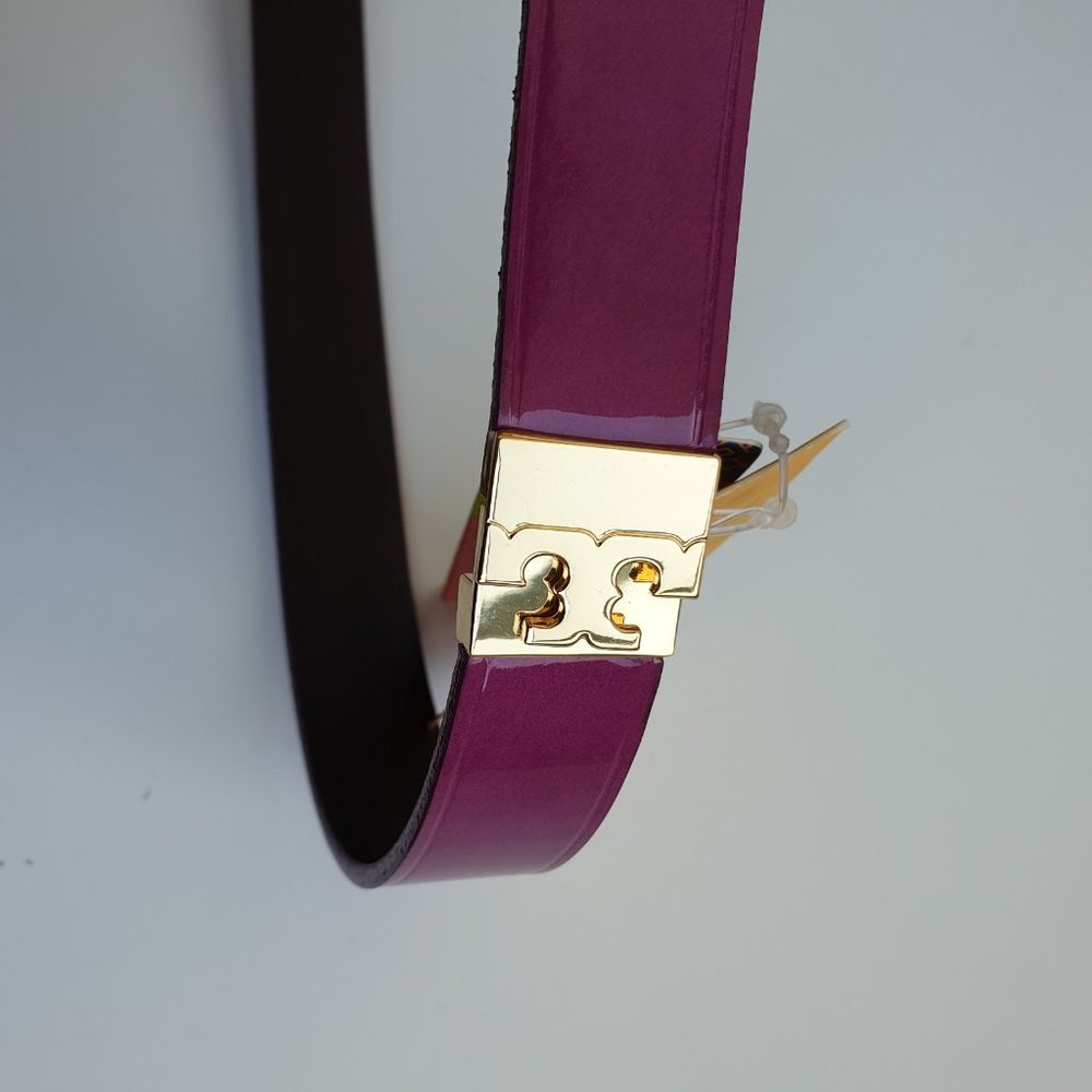 Tory Burch 7/8" New T Stretch Belt